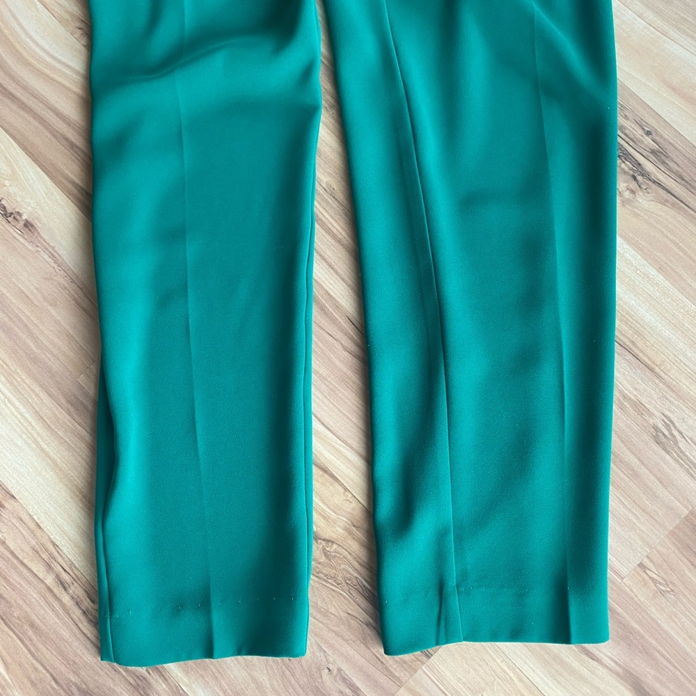 Trina Turk Green Ruffled Jumpsuit - Picture 12 of 12
